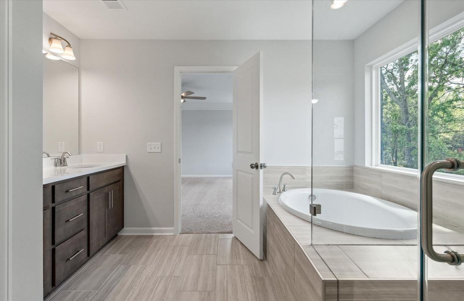 Furnished interior view inside a new home in Oakley Pointe, Moncks Corner (Image 13).