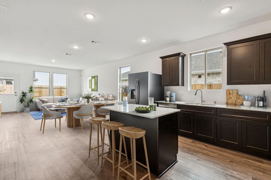 Furnished interior view inside a new home in River Ranch, Dayton (Image 12).