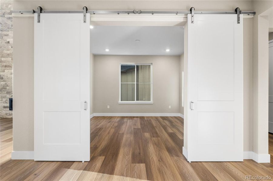 Spacious, unfurnished interior of a new home in Stargaze at Solstice, Littleton (Image 38).