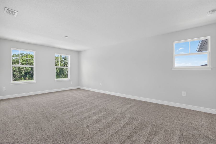 Spacious, unfurnished interior of a new home in Crosswind Ranch, Parrish (Image 12). Spacious, unfurnished interior of a new home in Crosswind Ranch, Parrish (Image 12).