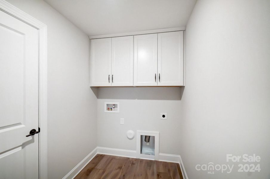 Laundry with Cabinets