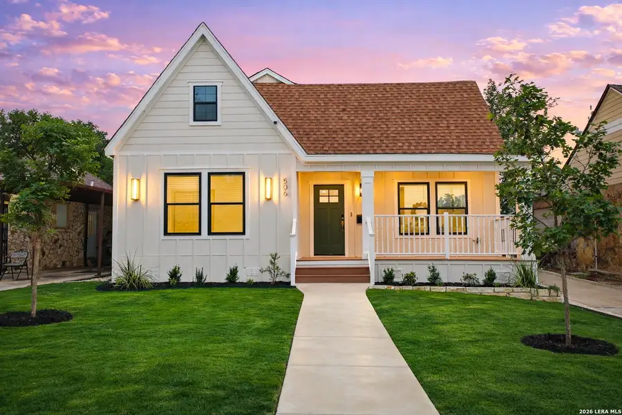 Front exterior of a new home in , San Antonio, TX, highlighting curb appeal (Image 28).