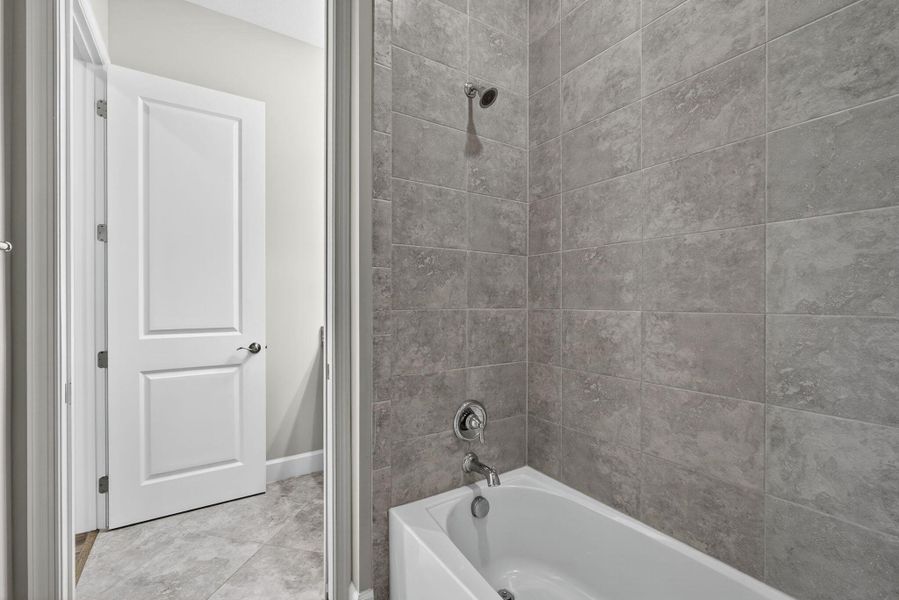 Furnished interior view inside a new home in , The Acreage (Image 39).