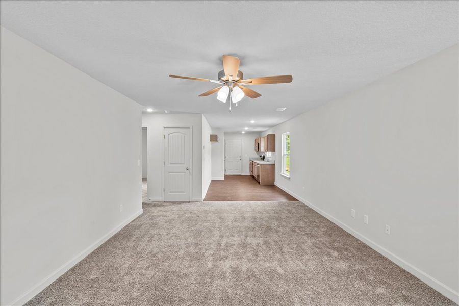 Representative unfurnished interior of a home built from the Victor by Enchanted Homes in Arcadia Village, Spartanburg (Image 20). Representative unfurnished interior of a home built from the Victor by Enchanted Homes in Arcadia Village, Spartanburg (Image 20).