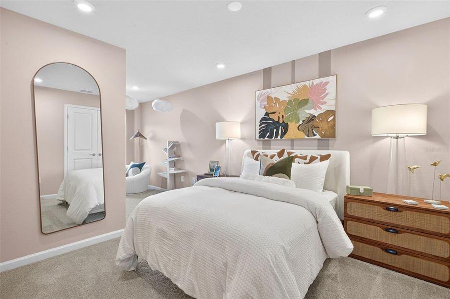 Furnished interior view inside a new home in Crosswind Ranch, Parrish (Image 17).