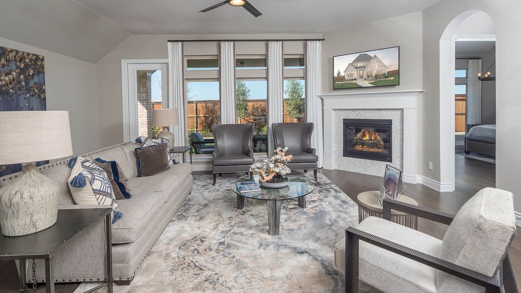 Furnished interior view inside a new home in Candela, Richmond (Image 113).