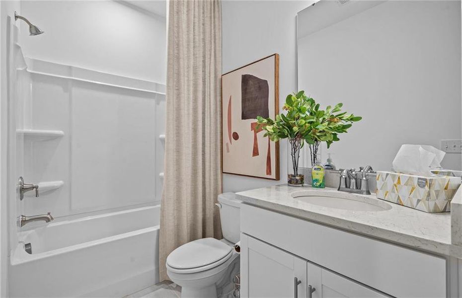 Furnished interior view inside a new home in Briar Creek, Atlanta (Image 13).