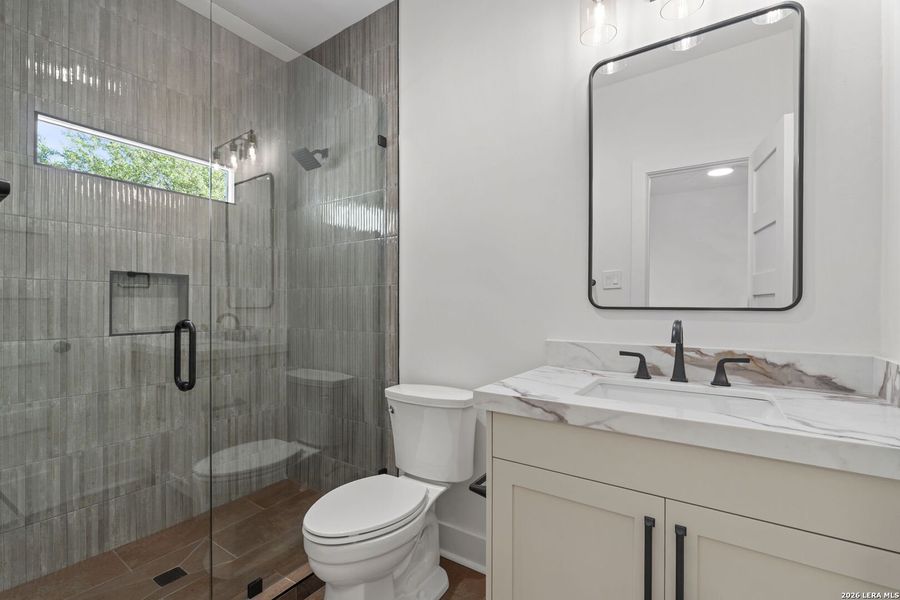 Furnished interior view inside a new home in , San Antonio (Image 17).