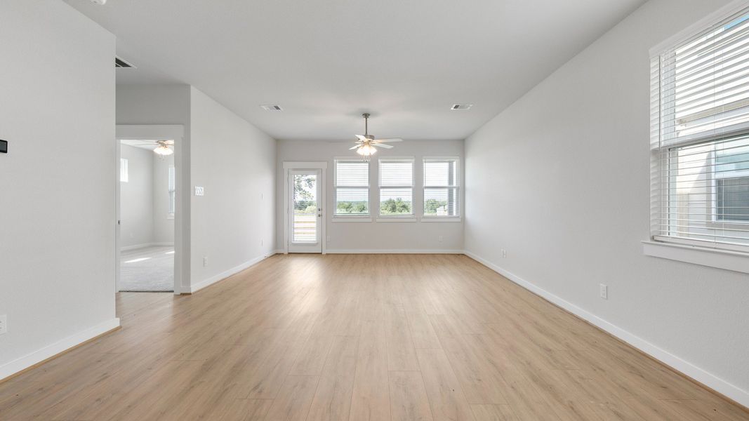 Furnished interior view inside a new home in Mostyn Springs, Magnolia (Image 14).