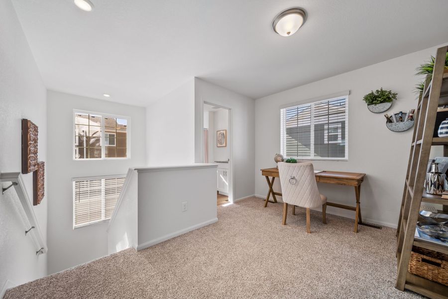 Furnished interior view inside a new home in Green Valley Ranch, Aurora (Image 15).