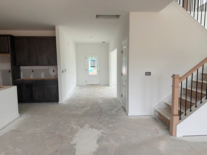 In-progress construction of a new home in The Point, Rolesville, NC (Image 6).