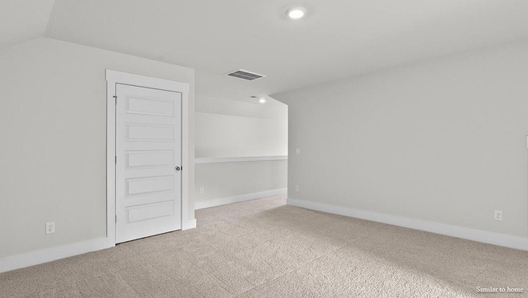 Spacious, unfurnished interior of a new home in Indigo Preserve, Leland (Image 42).