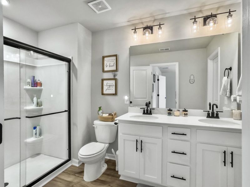 Furnished interior view inside a new home in , North Charleston (Image 10).