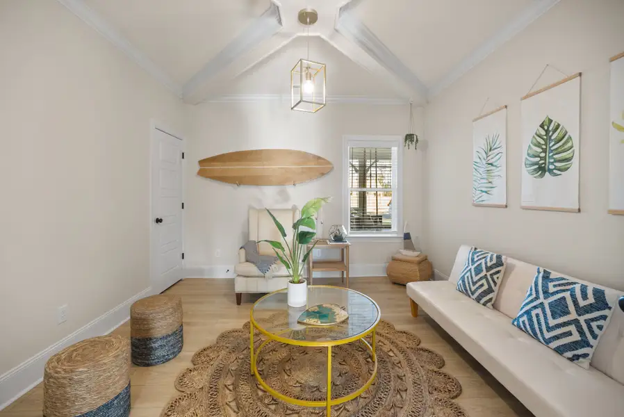 Furnished interior in a model home at Osprey Landing in Southport (Image 18). Furnished interior in a model home at Osprey Landing in Southport (Image 18).