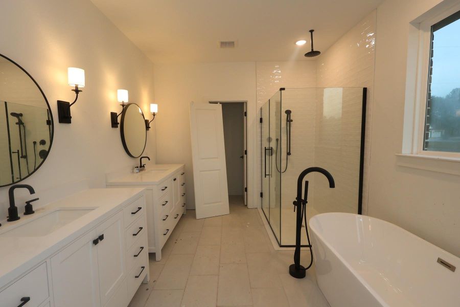 Primary bath - still under construction!