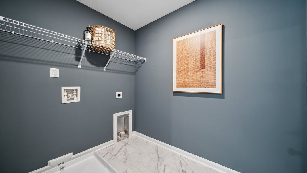 Representative unfurnished interior of a home built from the Hayden by D.R. Horton in Tooley Harbor, Elizabeth City (Image 20).