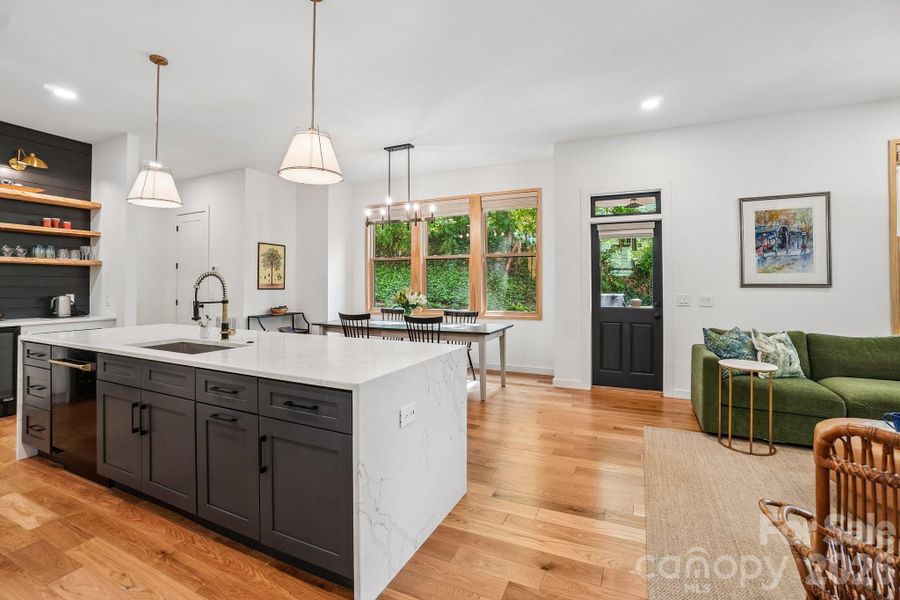 Furnished interior view inside a new home in , Asheville (Image 8).
