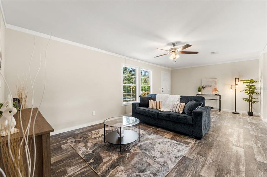 Furnished interior view inside a new home in , Gainesville (Image 14).