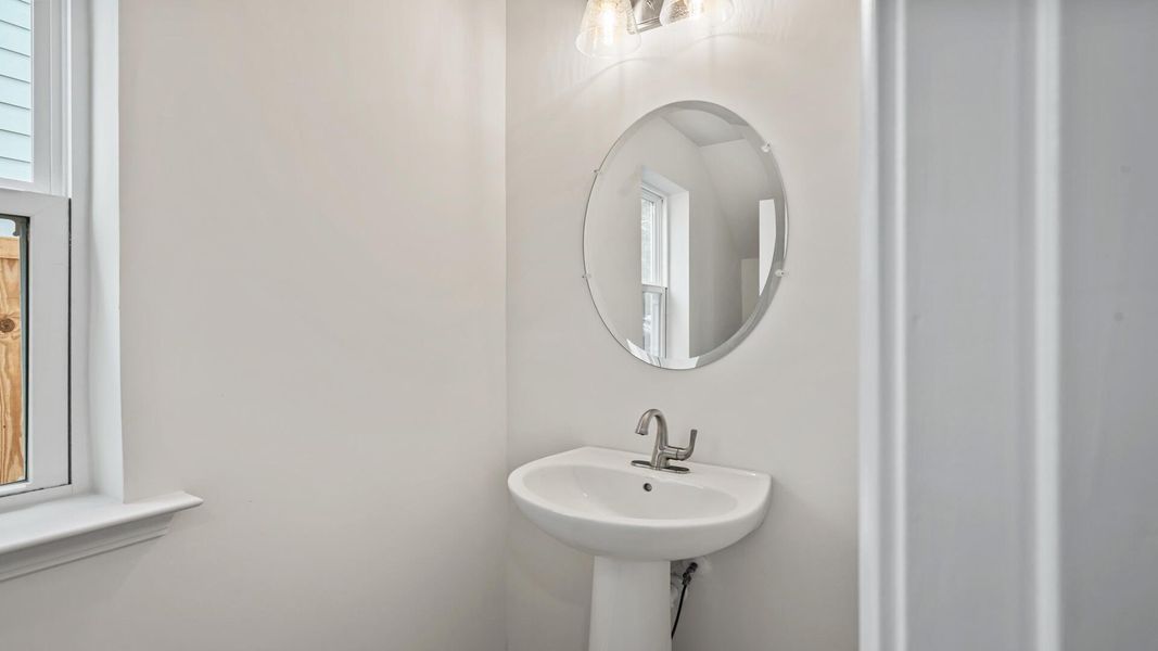 Close-up of interior finishes inside a home in Park Circle Townhomes, North Charleston (Image 10).