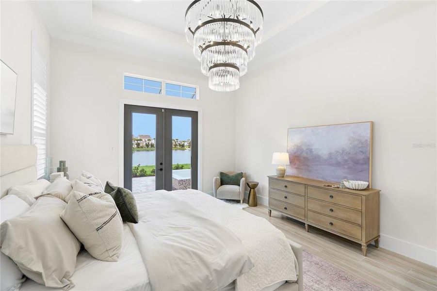 Furnished interior view inside a new home in , Sarasota (Image 41).