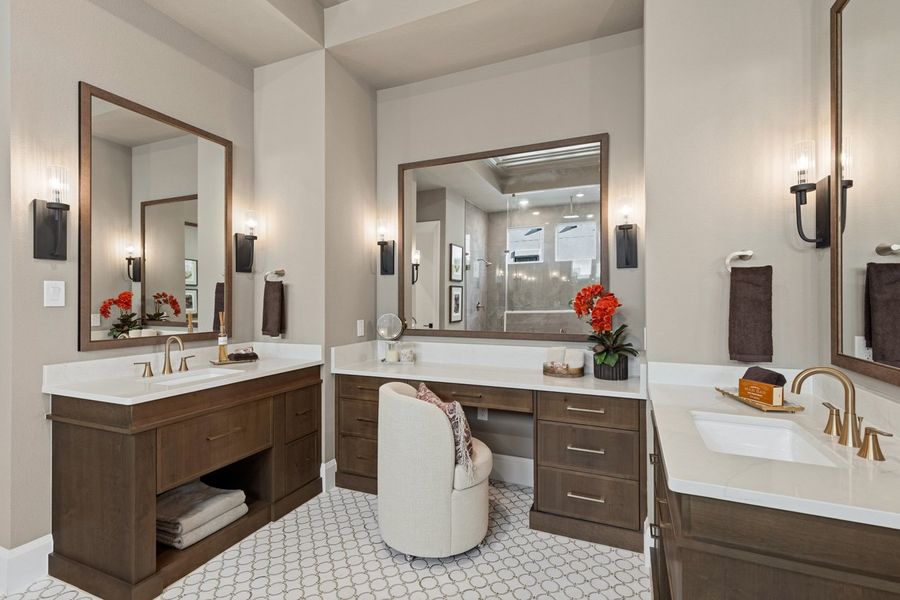 Representative Primary Bathroom - some options shown Representative Primary Bathroom - some options shown