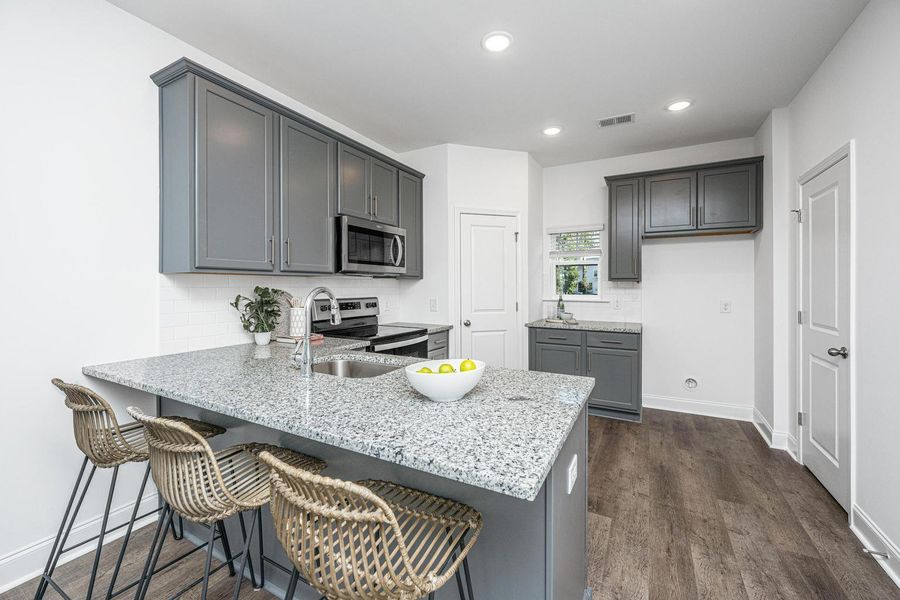 Furnished interior view inside a new home in , Charleston (Image 5).