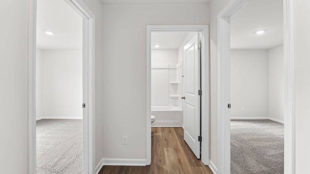Spacious, unfurnished interior of a new home in Cedar Gap, Fountain Inn (Image 22). Spacious, unfurnished interior of a new home in Cedar Gap, Fountain Inn (Image 22).