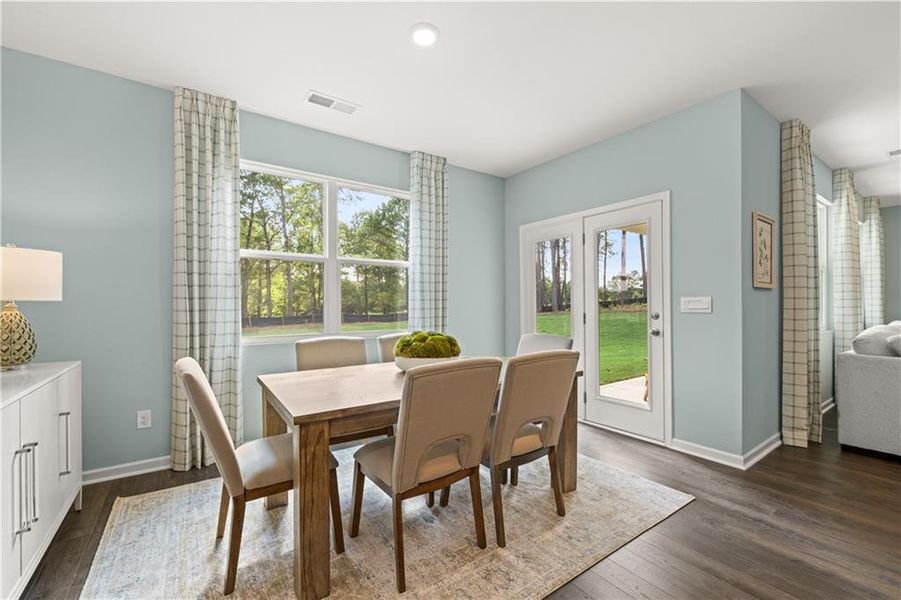 Furnished interior view inside a new home in , Buckhead (Image 14).