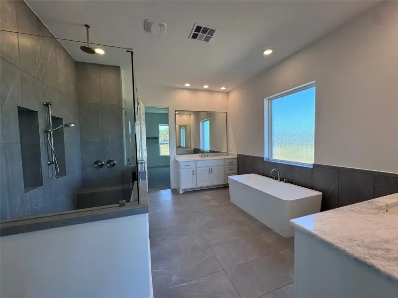 Furnished interior view inside a new home in ClearWater Ranch, Liberty Hill (Image 10).