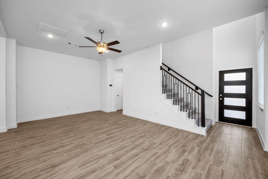 Spacious, unfurnished interior of a new home in Marvida, Cypress (Image 22).