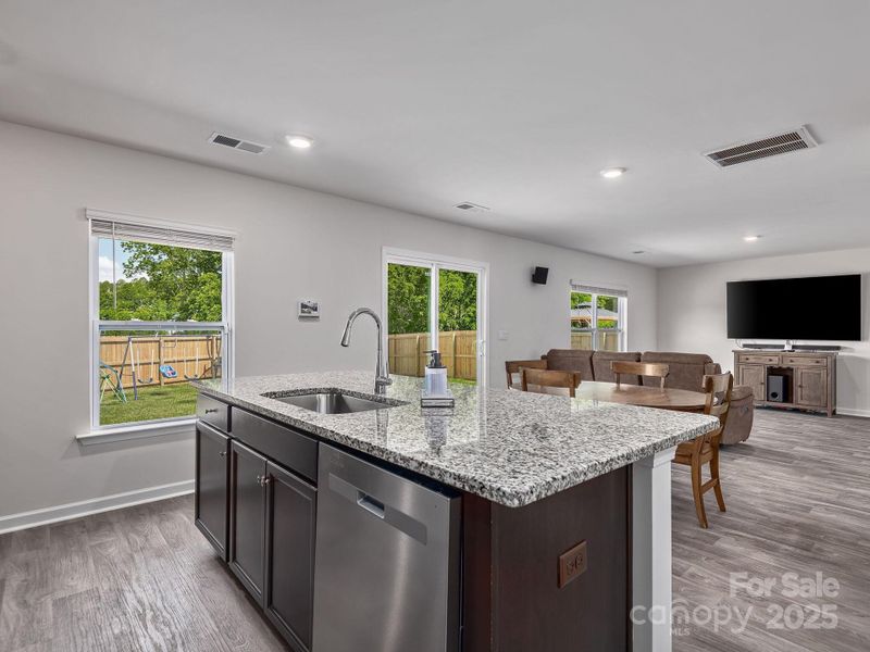 Furnished interior view inside a new home in Patton Cove, Clyde (Image 8).