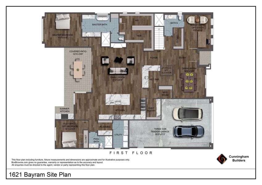 Rendering of the first floor to show space and layout. Buyer/buyer's agent to confirm all specs Rendering of the first floor to show space and layout. Buyer/buyer's agent to confirm all specs
