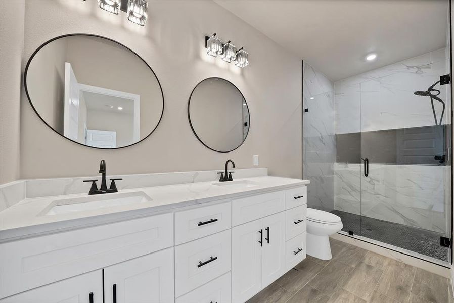 Furnished interior view inside a new home in , Granbury (Image 7).