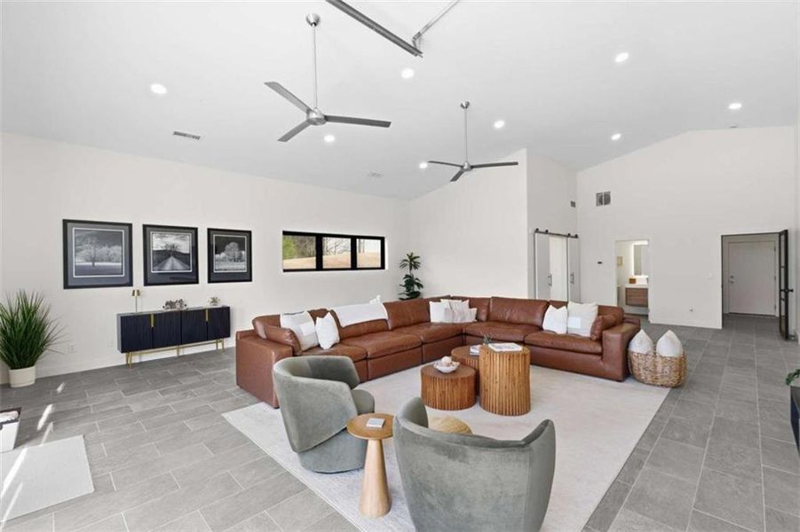 Furnished interior view inside a new home in , Talking Rock (Image 26).