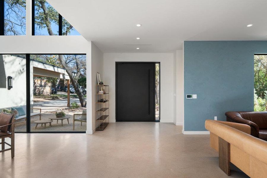 Furnished interior view inside a new home in , Austin (Image 19). Furnished interior view inside a new home in , Austin (Image 19).