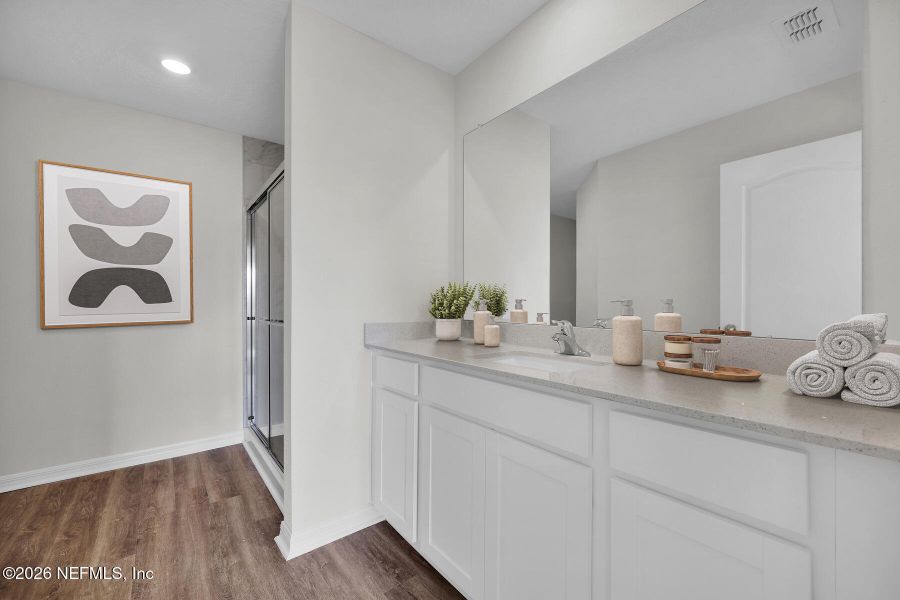 Furnished interior view inside a new home in Rolling Hills, Green Cove Springs (Image 6).