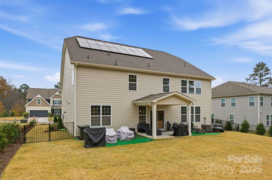 Exterior details and patio area of a home in , Huntersville (Image 23). Exterior details and patio area of a home in , Huntersville (Image 23).