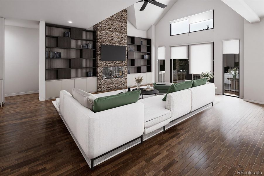 Furnished interior view inside a new home in , Granby (Image 8).