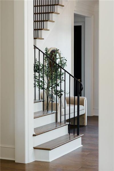 Furnished interior view inside a new home in , Canton (Image 17).
