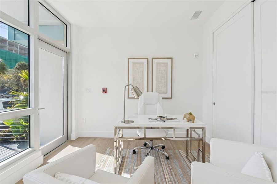 Furnished interior view inside a new home in , Sarasota (Image 11).