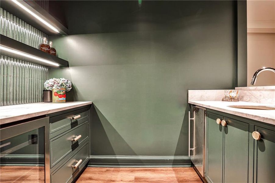 Furnished interior view inside a new home in , Atlanta (Image 15).