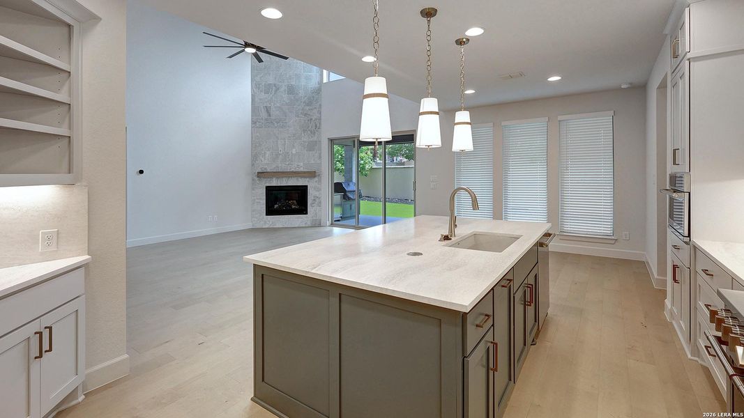 Furnished interior view inside a new home in The Dominion, San Antonio (Image 8).