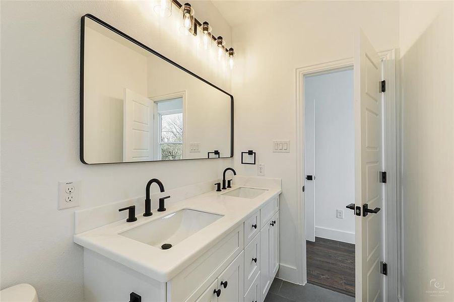 Furnished interior view inside a new home in , Fort Worth (Image 11).
