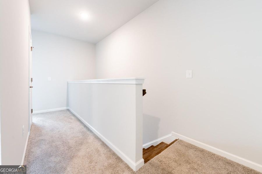 Spacious, unfurnished interior of a new home in Chimney Oaks Townhomes, Homer (Image 25). Spacious, unfurnished interior of a new home in Chimney Oaks Townhomes, Homer (Image 25).