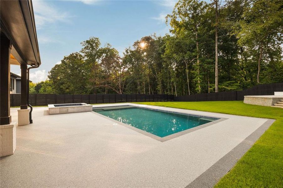 Exterior details and patio area of a home in , Sugar Hill (Image 42). Exterior details and patio area of a home in , Sugar Hill (Image 42).