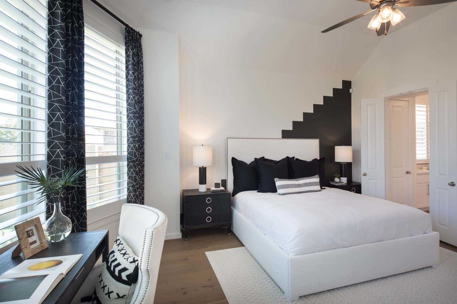 Representative Primary Bedroom - some options shown