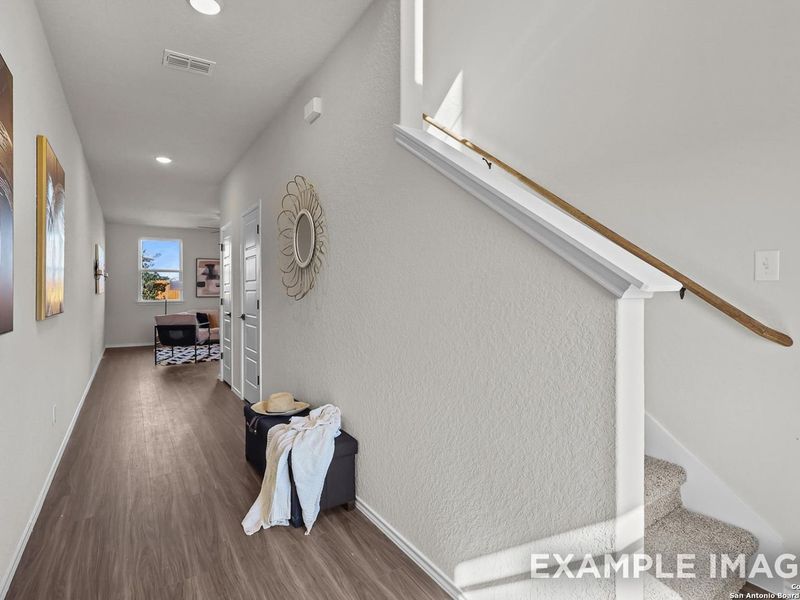 Furnished interior view inside a new home in Applewhite Meadows, San Antonio (Image 6).