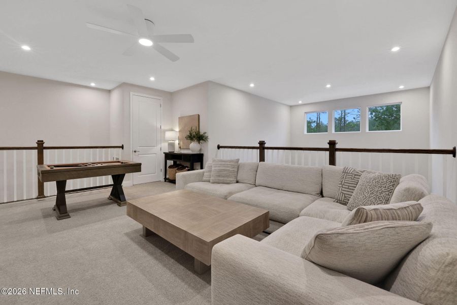Furnished interior view inside a new home in , Jacksonville (Image 18).