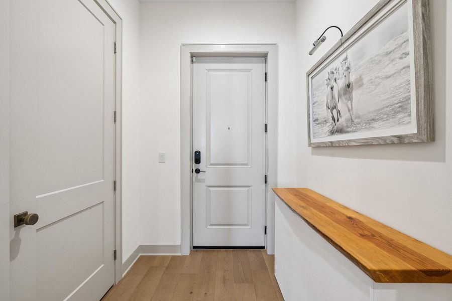 Furnished interior view inside a new home in , Charleston (Image 16).
