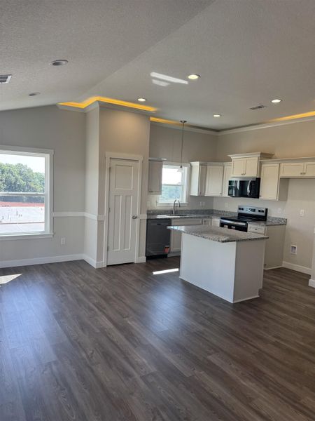 Spacious, unfurnished interior of a new home in Davis Heights, Inman (Image 10).